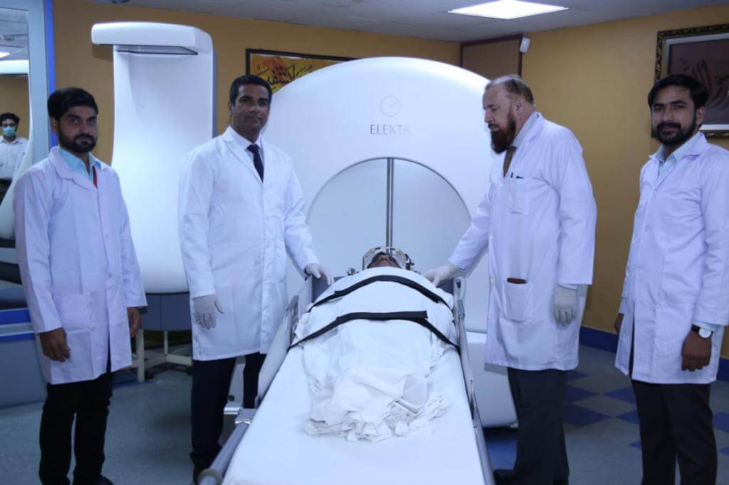 First time in Pakistan 64 Slice Gamma Knife Surgery